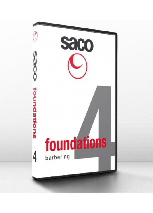 FOUNDATIONS BARBERING , DVD 4 SACO HAIR