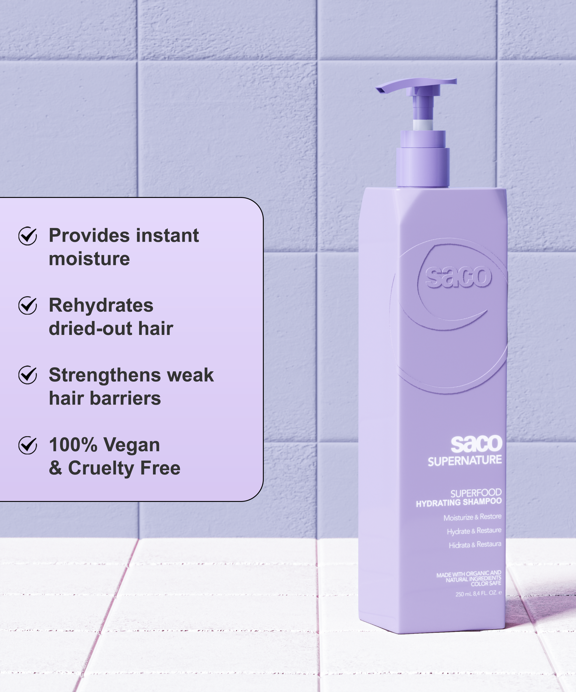 Best Sulfate-Free Hydrating Shampoo | No Fragrance – sacohair