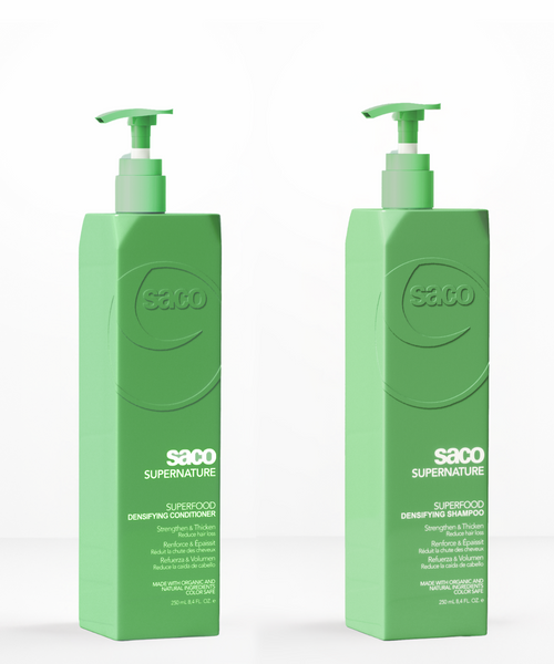 シャンプー sacco Densifying Shampoo & Conditioner Duo – sacohair