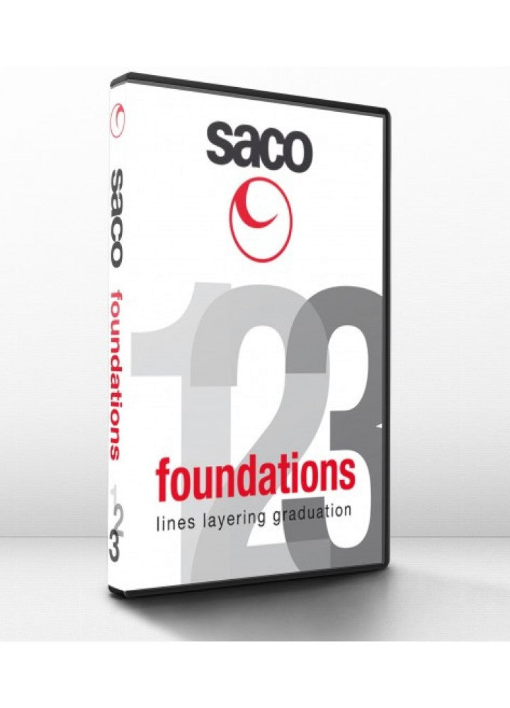 COLORS FOUNDATIONS, DVD 1-2-3 SACO HAIR